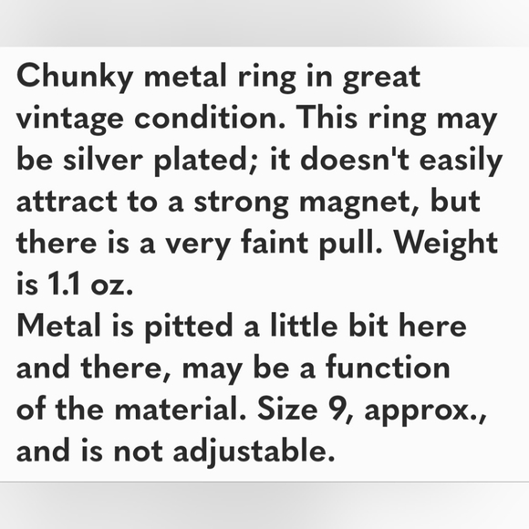 Heavy Metal Ring - Picture 6 of 6